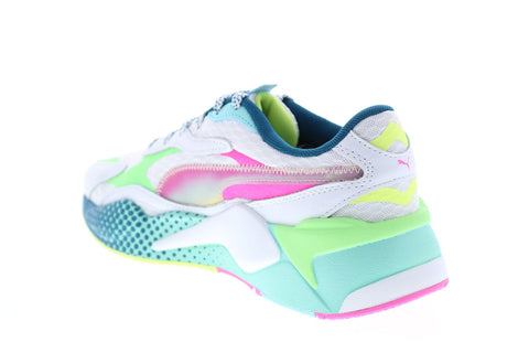 Puma RS-X3 WR 36864301 Mens White Mesh Lace Up Sneakers Lifestyle Shoes