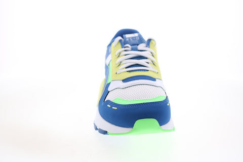 Puma RS 2.0 NRGY 36864602 Mens Blue Leather Lifestyle Sneakers Shoes