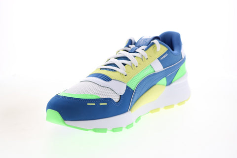 Puma RS 2.0 NRGY 36864602 Mens Blue Leather Lifestyle Sneakers Shoes