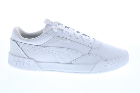 Puma C-Skate L 36877901 Mens White Leather Lace Up Lifestyle Sneakers Shoes