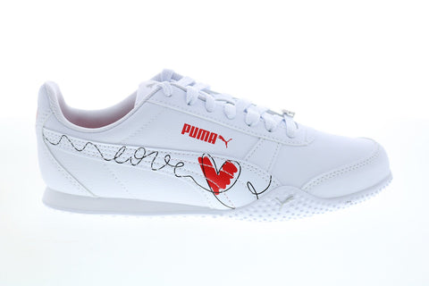 Puma Bella Valentine's 36886801 Womens White Lifestyle Sneakers Shoes