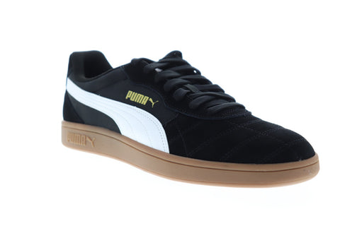 Puma Astro Kick 36911506 Mens Black Suede Low Top Sneakers Shoes