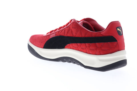 Puma Gv Special Lux 36928101 Mens Red Suede Lace Up Low Top Sneakers Shoes