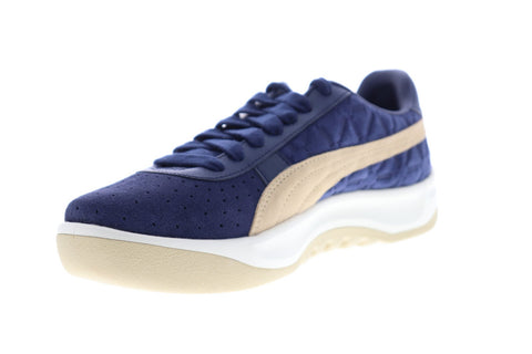 Puma GV Special Lux 36928102 Mens Blue Suede Low Top Lace Up Sneakers Shoes