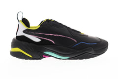 Puma Thunder Bradley Theodore Mens Black Leather Low Top Sneakers Shoes