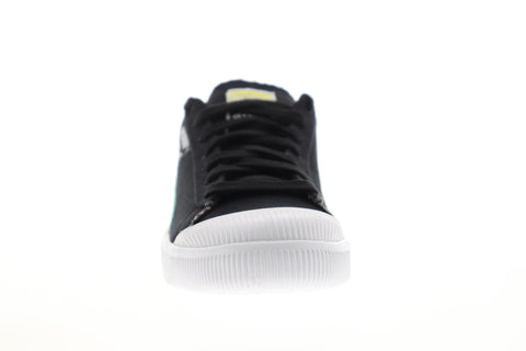 Puma Clyde Diamond Supply 36939702 Mens Black Canvas Low Top Sneakers Shoes