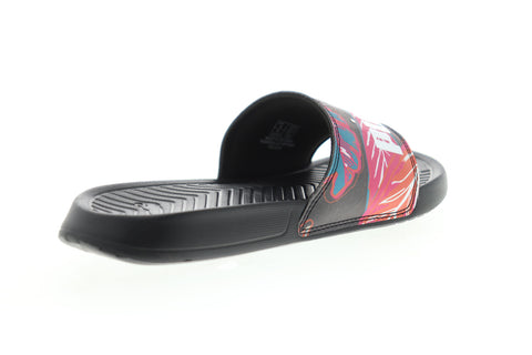 Puma Popcat Flower Power 36942301 Womens Black Sandals Slip On Slides Shoes