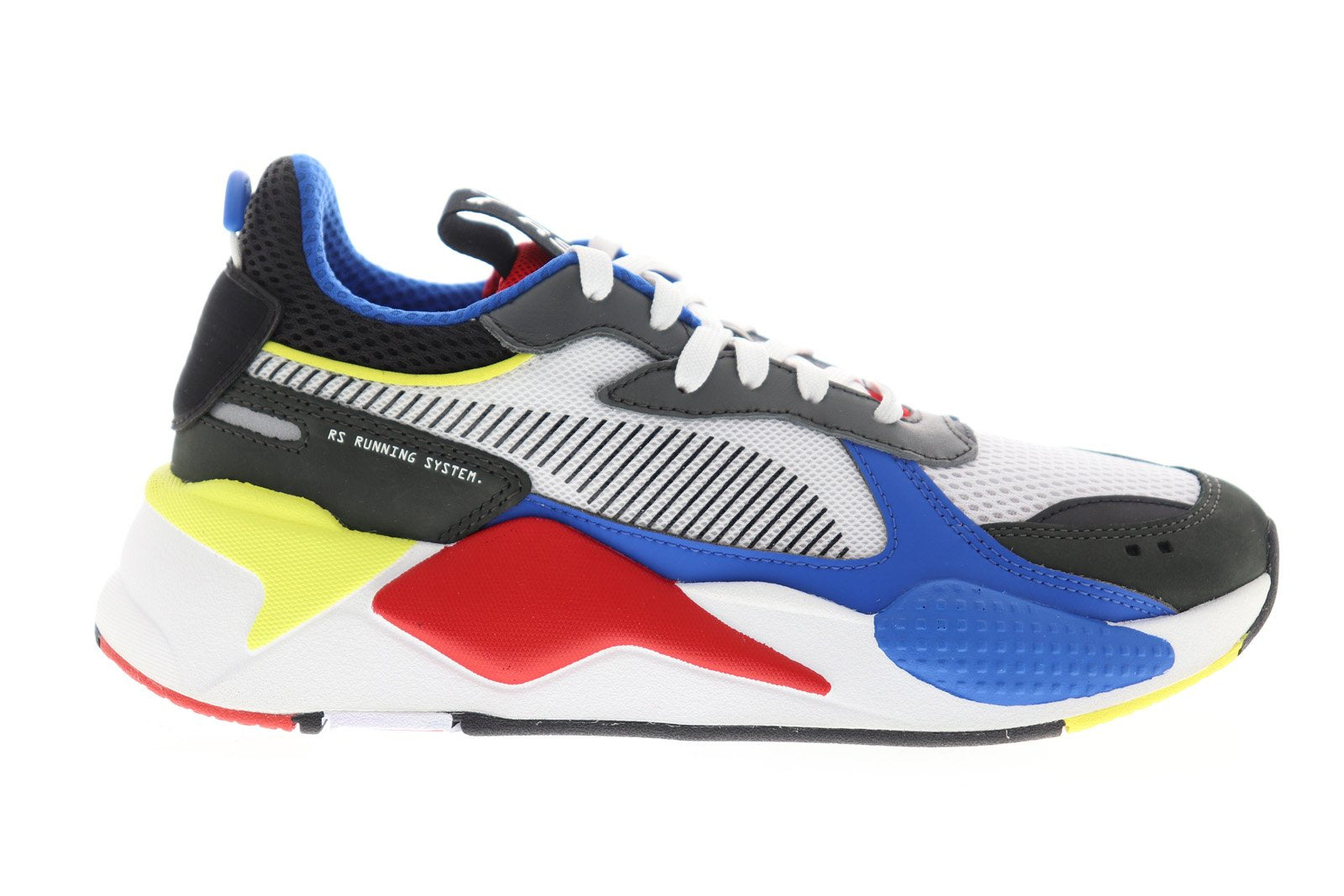 Puma RS-X Toys 36944902 Mens White Mesh Lace Up Lifestyle