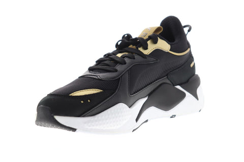 Puma RS-X Trophy 36945101 Mens Black Mesh Low Top Lifestyle Sneakers Shoes