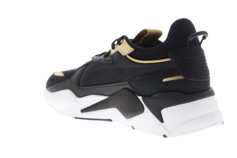 Puma RS-X Trophy 36945101 Mens Black Mesh Low Top Lifestyle Sneakers Shoes