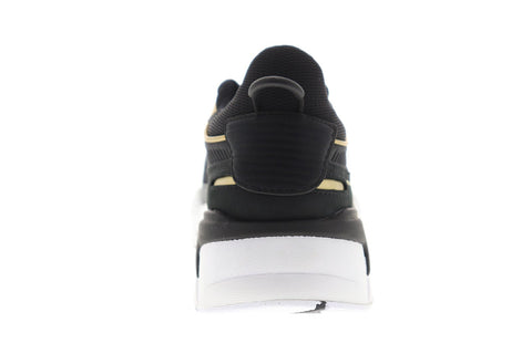 Puma RS-X Trophy 36945101 Mens Black Mesh Low Top Lifestyle Sneakers Shoes