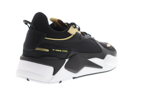 Puma RS-X Trophy 36945101 Mens Black Mesh Low Top Lifestyle Sneakers Shoes