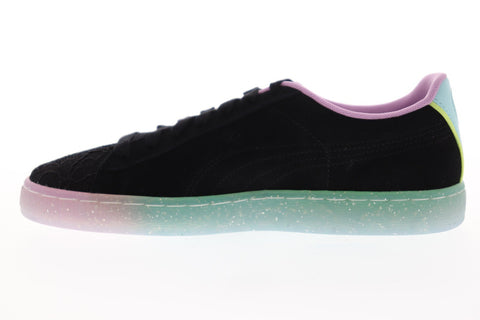 Puma Suede Sophia Webster Womens Black Suede Low Top Lace Up Sneakers Shoes