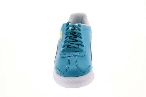 Puma Roma Basic + 36957103 Mens Blue Classic Lace Up Lifestyle Sneakers Shoes
