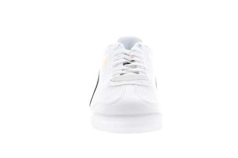 Puma Roma Basic + 36957114 Mens White Leather Low Top Lifestyle Sneakers Shoes