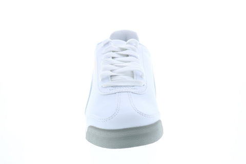 Puma Roma Basic + 36957116 Mens White Leather Lifestyle Sneakers Shoes