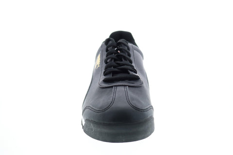 Puma Roma Basic + 36957120 Mens Black Leather Lifestyle Sneakers Shoes
