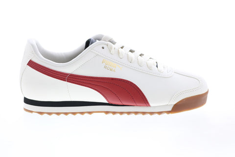 Puma Roma Basic+ 36957132 Mens White Synthetic Lifestyle Sneakers Shoes
