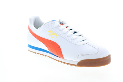 Puma Roma Basic+ 36957133 Mens White Synthetic Lifestyle Sneakers Shoes