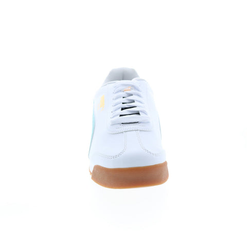 Puma Roma Basic + 36957136 Mens White Leather Lifestyle Sneakers Shoes