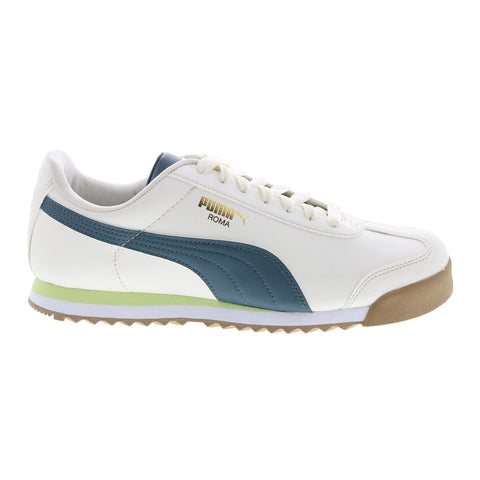 Puma Roma Basic + 36957138 Mens Beige Leather Lifestyle Sneakers Shoes