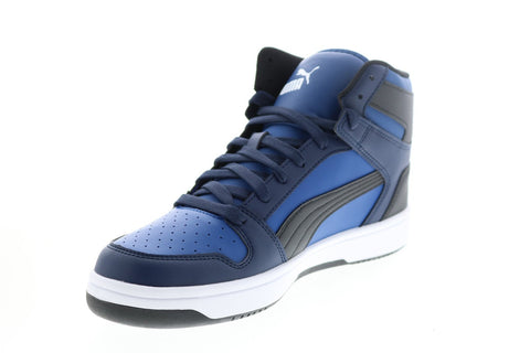 Puma Rebound LayUp SL 36957322 Mens Blue Synthetic Basketball Inspired Sneakers Shoes