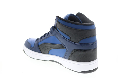 Puma Rebound LayUp SL 36957322 Mens Blue Synthetic Basketball Inspired Sneakers Shoes
