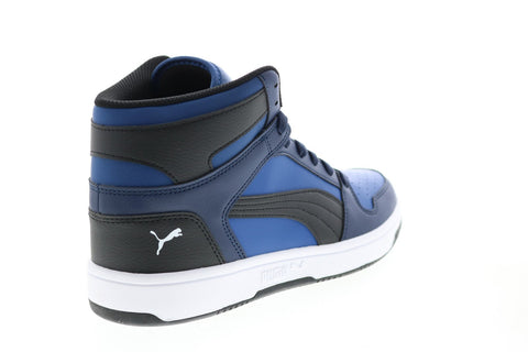 Puma Rebound LayUp SL 36957322 Mens Blue Synthetic Basketball Inspired Sneakers Shoes
