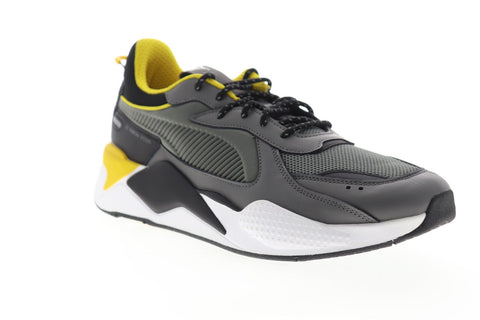Puma Rs-X Core 36966604 Mens Gray Mesh Lace Up Low Top Sneakers Shoes