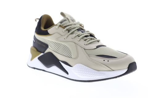 Puma RS-X Core 36966606 Mens Beige Mesh Lace Up Low Top Sneakers Shoes