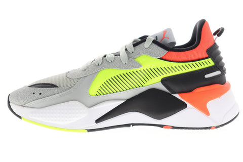 Puma Rs-X Hard Drive 36981801 Mens Gray Textile Low Top Sneakers Shoes