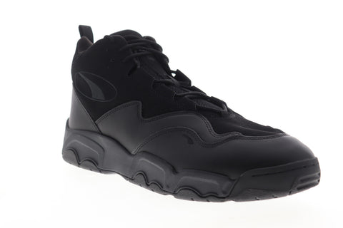 Puma Source Mid 36982901 Mens Black High Top Lace Up Lifestyle Sneakers Shoes