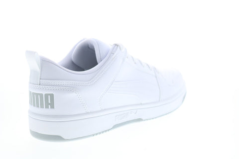 Puma Rebound Layup LO SL 36986603 Mens White Basketball Inspired Sneakers Shoes