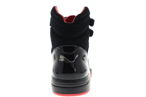 Puma Palace Guard Mid Red Carpet Mens Suede High Top Sneakers Shoes