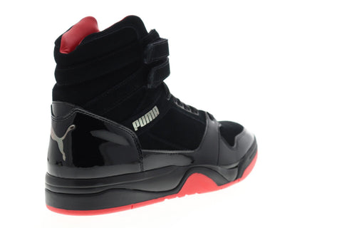 Puma Palace Guard Mid Red Carpet Mens Suede High Top Sneakers Shoes