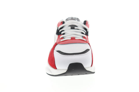 Puma RS 9.8 Space 37023001 Mens White Suede Lace Up Lifestyle Sneakers Shoes