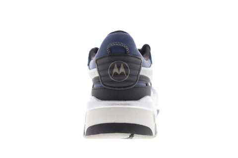 Puma Rs-X Tech Motorola Mens Gray Suede & Mesh Low Top Sneakers Shoes