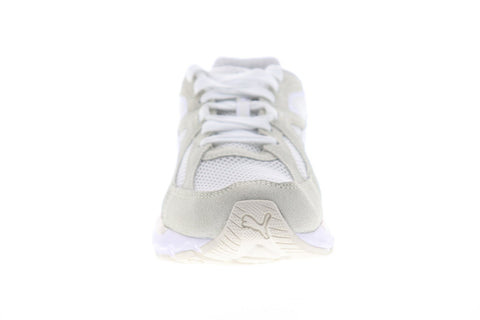 Puma Axis Plus SD 37028601 Mens White Mesh Athletic Running Shoes 