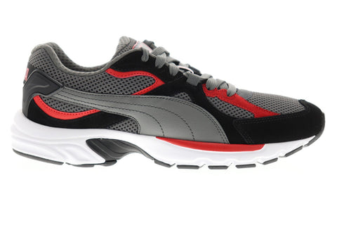 Puma Axis Plus SD 37028603 Mens Gray Mesh Athletic Running Shoes 