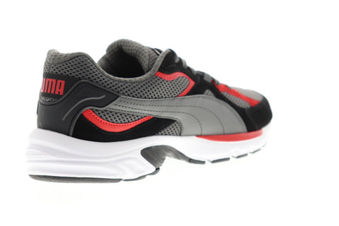 Puma Axis Plus SD 37028603 Mens Gray Mesh Athletic Running Shoes 