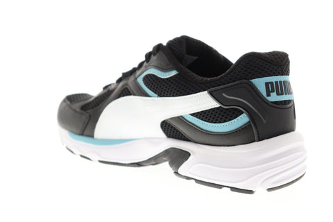 Puma Axis Plus 90S 37028715 Mens Black Mesh Athletic Running Shoes 