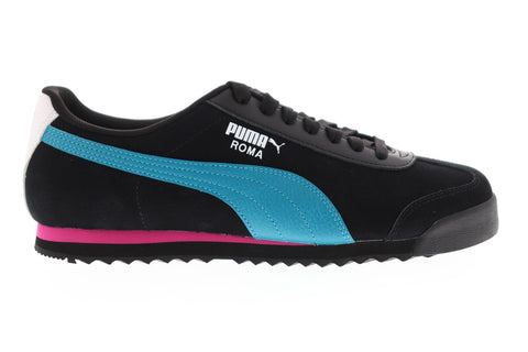 Puma Roma Perf XTG 37031101 Mens Black Casual Lace Up Low Top Sneakers Shoes