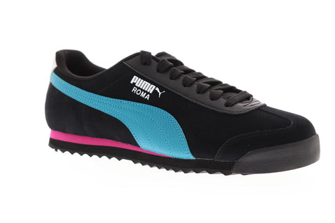 Puma Roma Perf XTG 37031101 Mens Black Casual Lace Up Low Top Sneakers Shoes