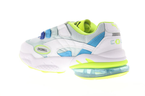 Puma Cell Venom Overkill Mens White Leather & Mesh Low Top Sneakers Shoes