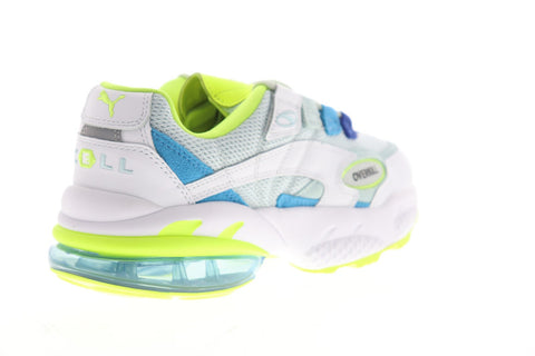 Puma Cell Venom Overkill Mens White Leather & Mesh Low Top Sneakers Shoes