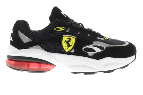 Puma Scuderia Ferrari Cell Venom Mens Black Motorsport Low Top Sneakers Shoes