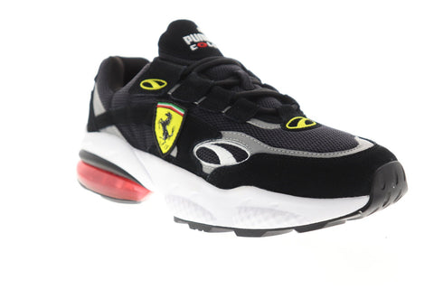 Puma Scuderia Ferrari Cell Venom Mens Black Motorsport Low Top Sneakers Shoes