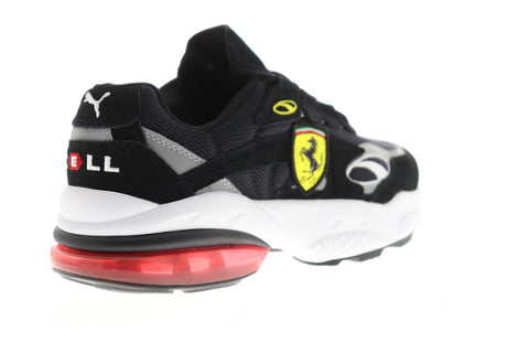 Puma Scuderia Ferrari Cell Venom Mens Black Motorsport Low Top Sneakers Shoes