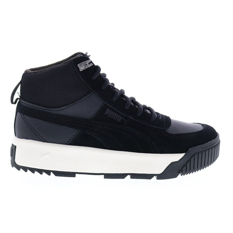 Puma Tarrenz SB 37055101 Mens Black Suede Mid Top Lifestyle Sneakers Shoes