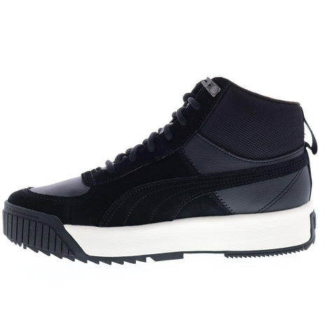Puma Tarrenz SB 37055101 Mens Black Suede Mid Top Lifestyle Sneakers Shoes